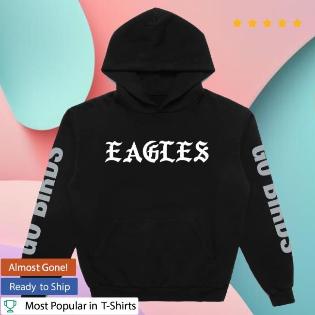 Official Born X Raised Shop Born X Raised + Eagles Classic Hoodie: Black NFL 2025 Kickoff