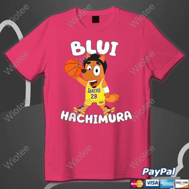 Official Blui Hachimura Shirt Follow Through Blui Hachimura T Shirt