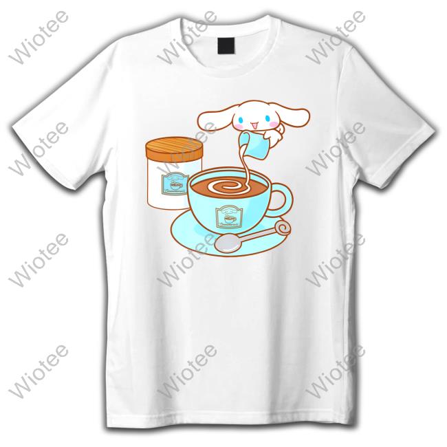 Official Cinnamoroll Sanrio Coffee Tee