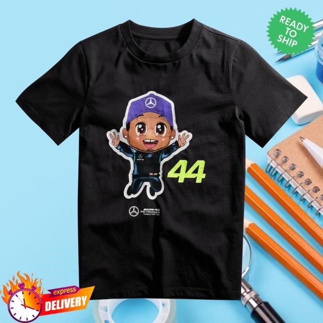 Official Lewis Hamilton Caricature Graphic New Shirt