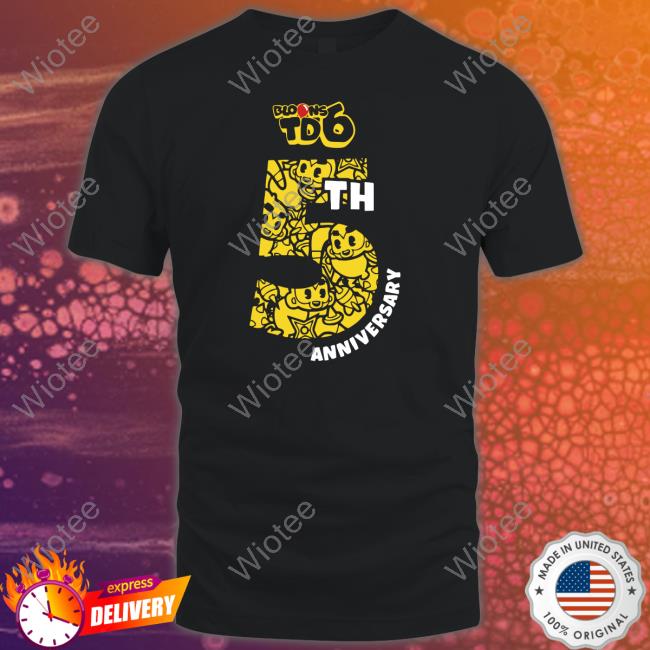 Bloons TD6 5th Anniversary Tee