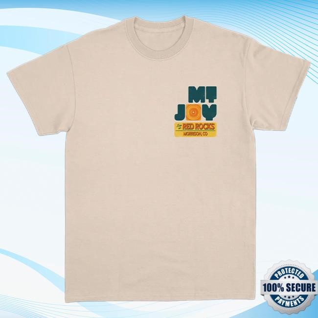 Official Mt Joy Merch Red Rocks 2025 Hoodie