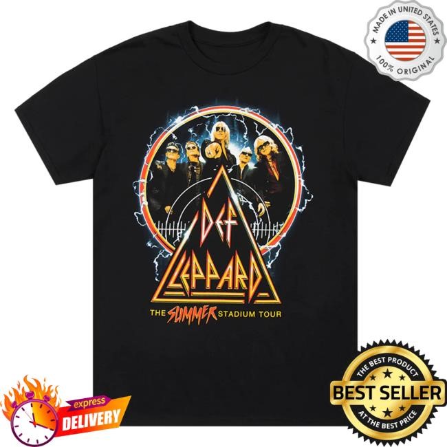 The Summer Stadium Tour 2024 Tee Shirt - Def Leppard Official Store
