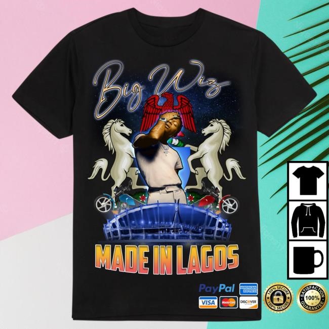 Official Wizkid Made In Lagos Tee | Black