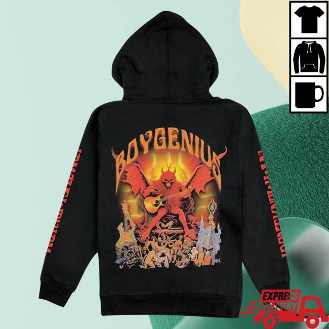 Official Boy Genius Store Shop Boy Genius Merch I Don't Know Why I Am The Way I Am Demon Crew neck