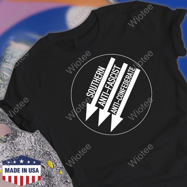 Official Southern Anti Fascist Anti Confederate Hoodie