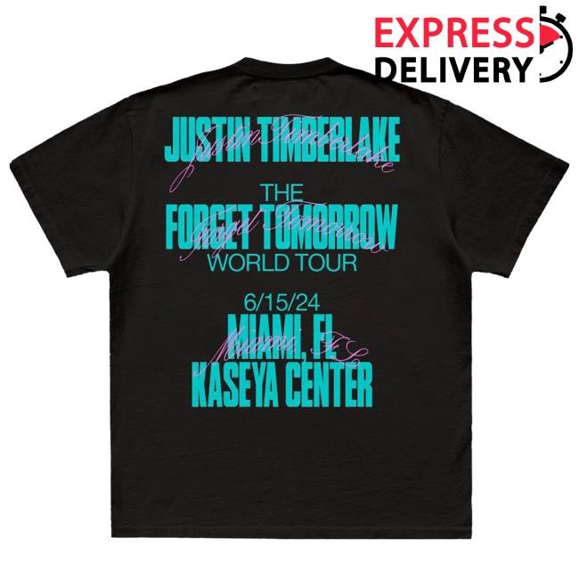 Justin Timberlake Merch Shop Miami Tour Event Short Sleeve TShirt Justin Timberlake Clothing Apparel Justintimberlake Justin Timberlake Merch Shop Miami Tour Event Shirt Justin Timberlake Clothing Apparel Justintimberlake