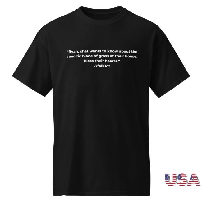 Official Ryan Hall Y'all Merch Sassy Y'allBot - Premium Shirt
