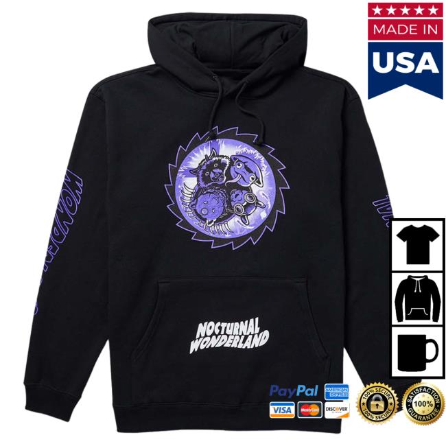 Official Insomniac Shop Merch Store InsomniacShop The Nocturnals Wonderland Lineup Sweaters