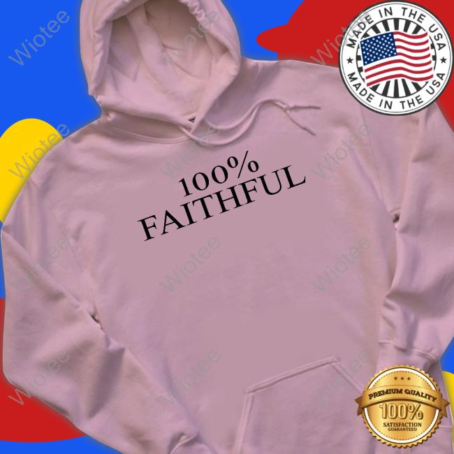 Jayde Adams 100% Faithful Tee Shirt 100% Faithful T-Shirt