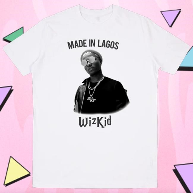 Official Wizkid Picture Shirt New | White