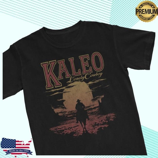 Official Kaleo Merch Shop | Lonely Cowboy Black Shirt New | Kaleo Clothing Apparel Officialkaleo