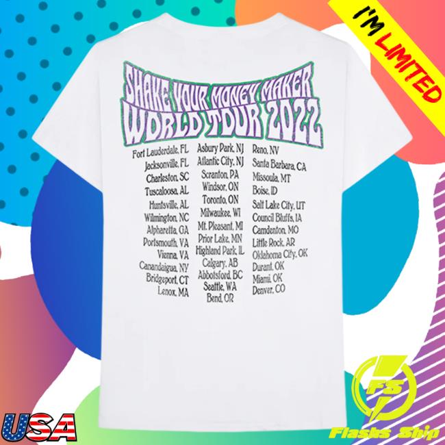 Official The Black Crowes The Black Crowes World Tour 2022 Dates White Shirt Official The Black Crowes The Black Crowes World Tour 2022 Dates White Popover Shirt