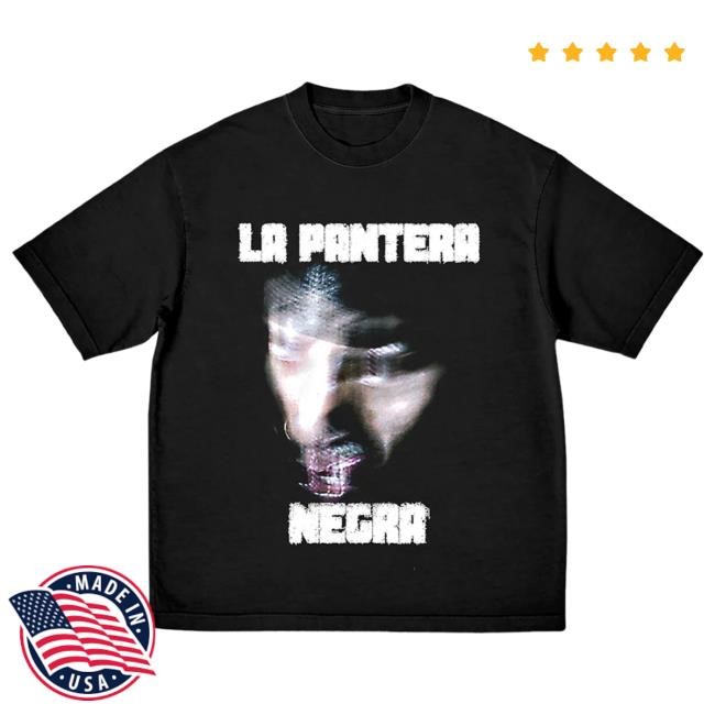 Official Myke Towers Store Shop La Pantera Negra Blur Tshirt