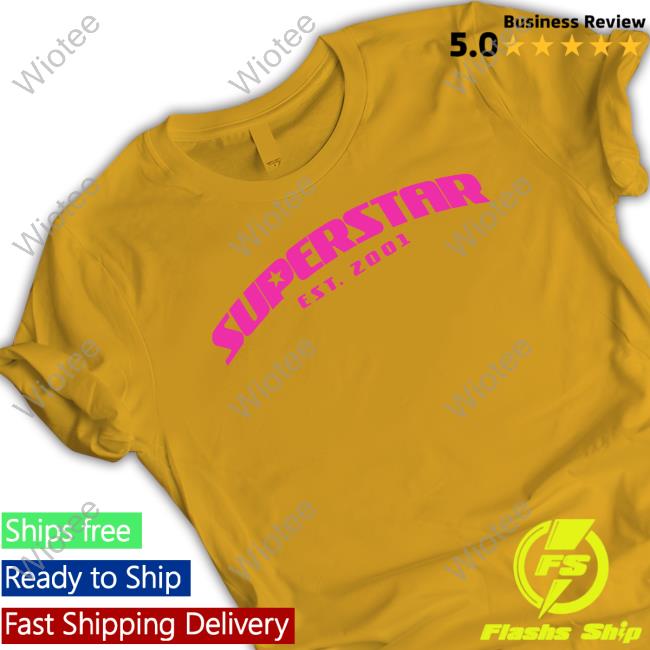 Superstar Est 2001 Pink Hoodie Official Lil Peej Merch Superstar Est 2001 Pink Shirts Superstarsclothing