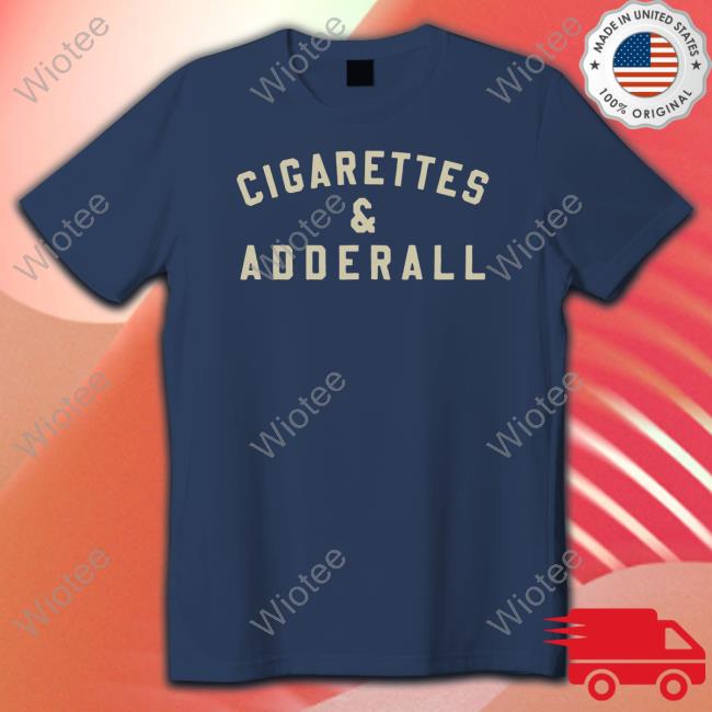 Flatland Cavalry Merch Cigarettes And Adderall Tee