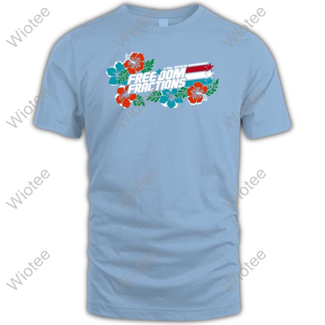 Official The Fat Electrician Hawaiian Freedom Fractions Shirts The Fat Electrician Merch Hawaiian Freedom Fractions Hooded Sweatshirt