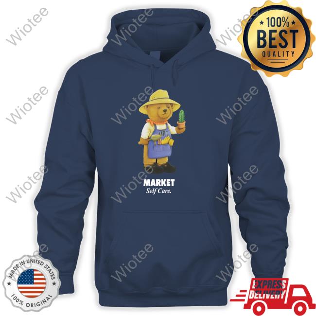 Official Botanical Bear Tee Shirt Botanical Bear Market Self Care Long Sleeve T-Shirt