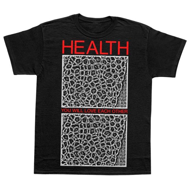 Health Official Merch Store Metal Surf Tee Shirt Health Band