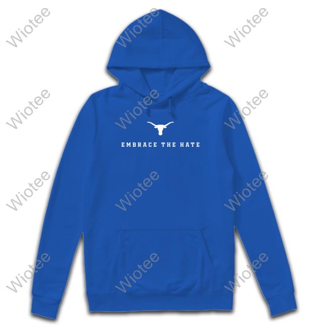Universitycoop Merch Champion Texas Longhorns Embrace The Hate Tee Shirt