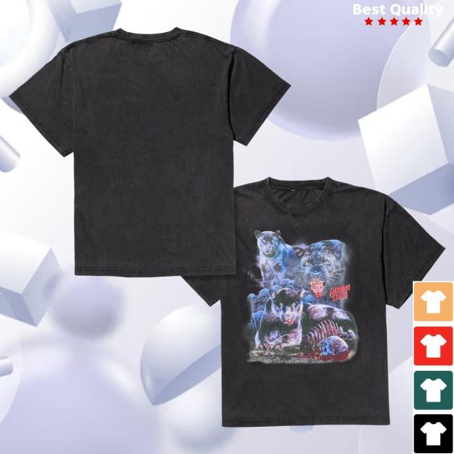 Official Lurking Class Merch Store Lurking Class Panther Top Shirt - Charcoal LurkingClass