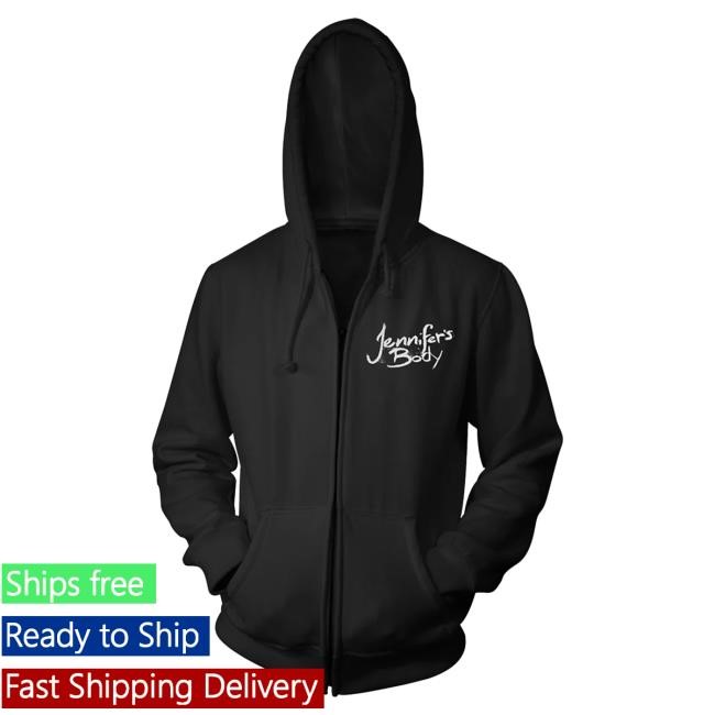 Gutter Garbs Jennifer's Body: Not Just High School Evil - Zip Hooded Sweatshirt Official Gutter Garbs Jennifer's Body: Not Just High School Evil - Zip Popover Hoodie