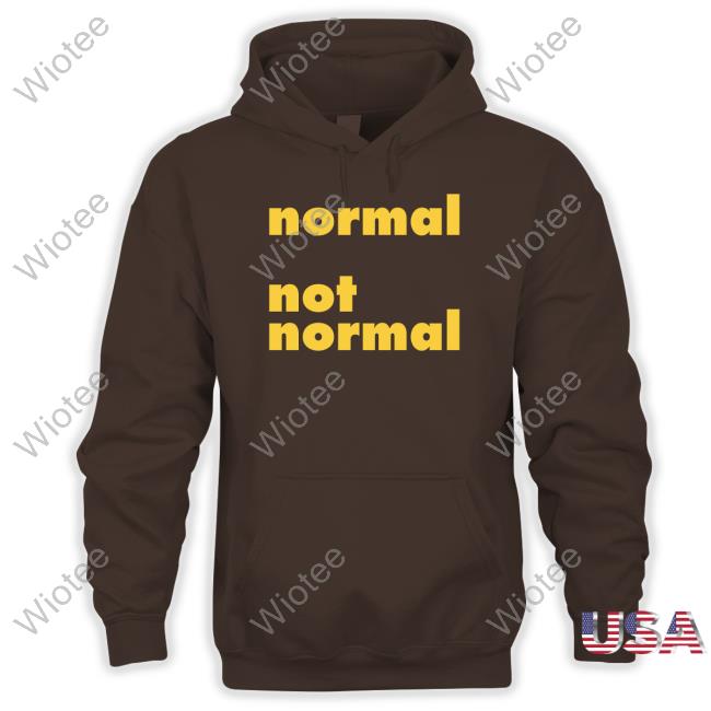 Cameo Normal Not Normal Logo Hoodie Official Cameo Merch Normal Not Normal Logo Sweatshirt