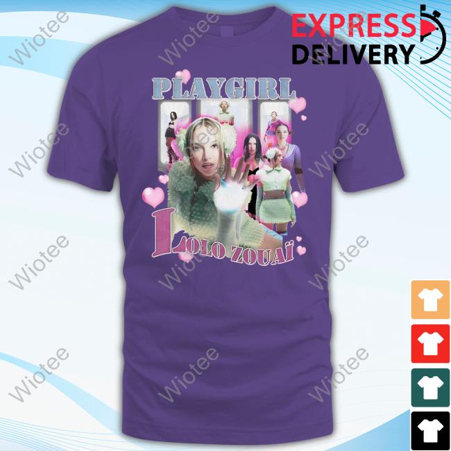 Official Playgirl Merch Lolo Rap Tee