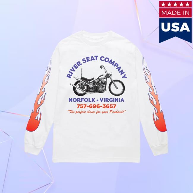 Official Matty Matheson Marty's Parts X River Seat Company Long Sleeve Tee