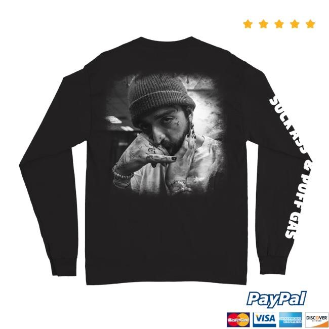 Al Ross - Suck Ass - Black L/S – KT8 Merch Co Al Ross - Suck Ass - Black Long Sleeve Tee – KT8 Merch Co