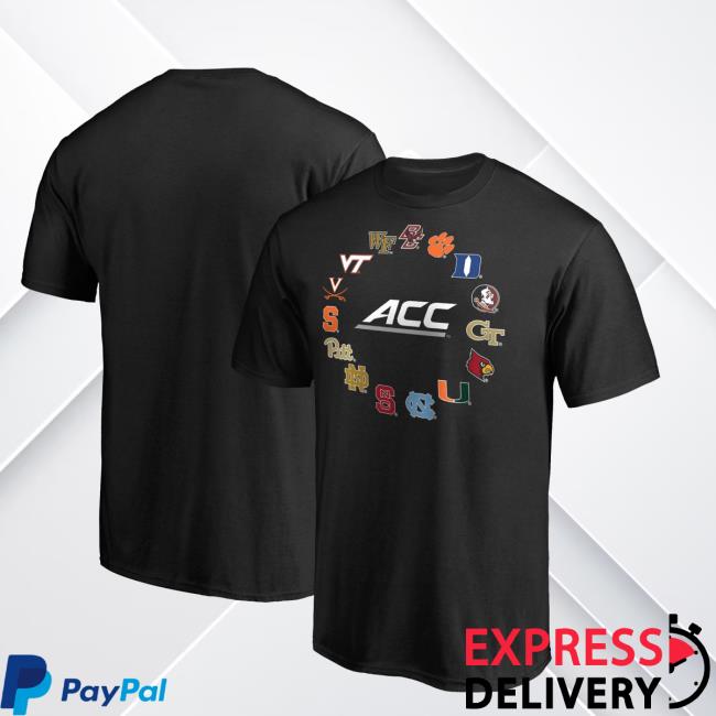 Acc Gear Fanatics Branded Athletics T Shirt - Black