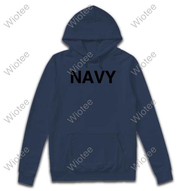 Stephanie Wilkens Navy Hoodie