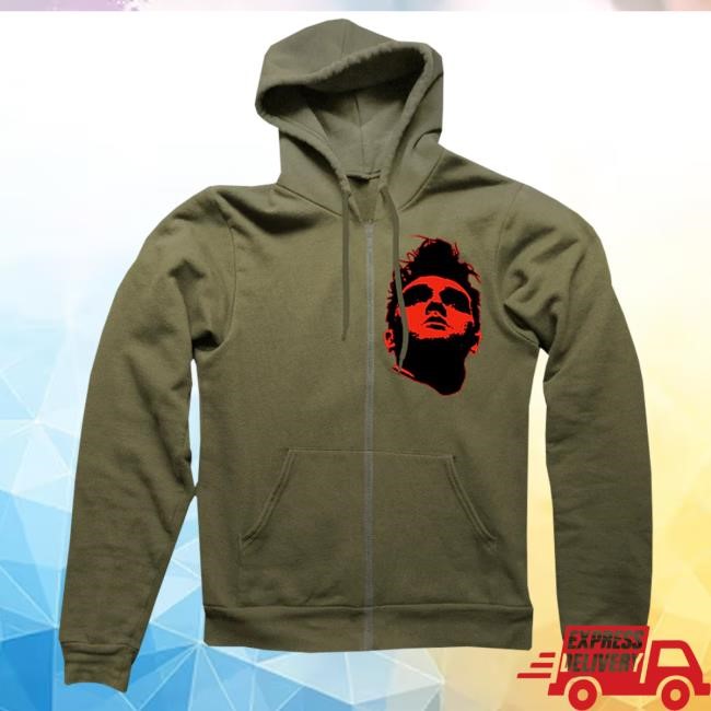 Mporium Viva Moz Army Green Zip Up Hoody Official Morrissey Merch Store Shop Mporium Viva Moz Army Green Zip Up Hooded Sweatshirt Official Morrissey Merch Store Shop