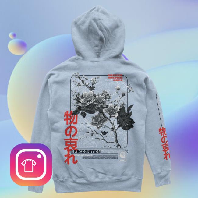 Official Dream Clothing Mono No Aware Crew neck Light Blue Dreamclothinghq