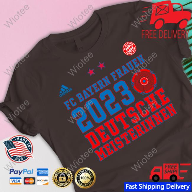 Official Deutsche Meisterinnen 2023 Tee Shirt Official Meisterinnen Deutsche Meisterinnen 2023 Long Sleeve Tee