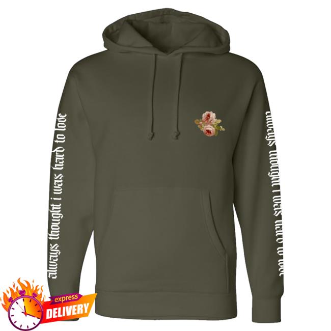 Official Camila Cabello Merch Store Shop CamilaCabello Rose Romance Olive Crew neck Sweatshirt