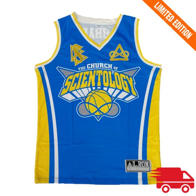 Scientology Basketball Jersey Tank Shirt 2023 TheGoodShirts Merch