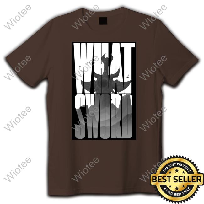 Official Blizzard Merch World Of Warcraft What Sword T Shirt What Sword Shirts