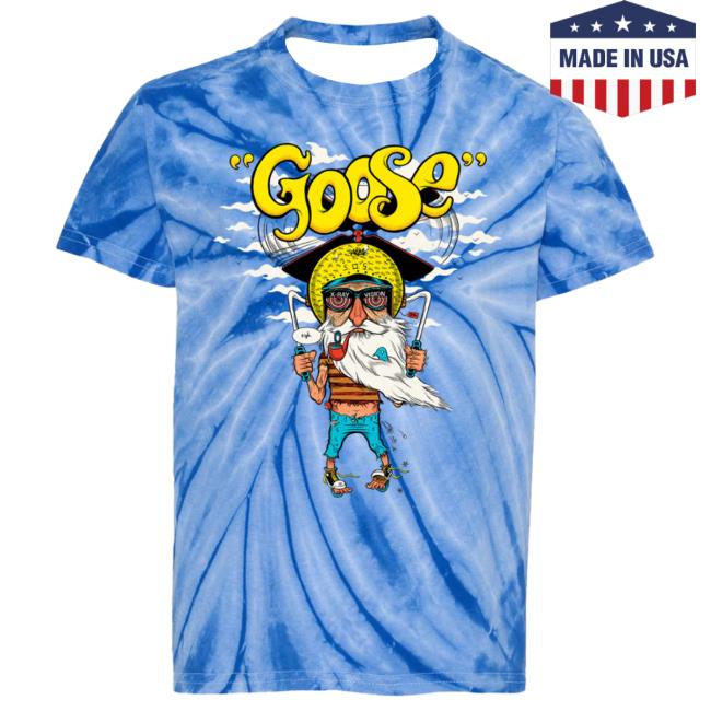 Official Goose The Band Merch Goosetheband Youth Copter Popover Shirt