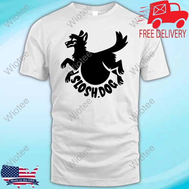 Sloshdog White Hoodie