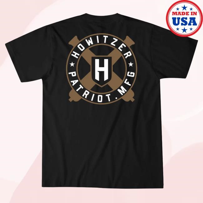 Official Howitzer Clothing Cannon Logo Shirt 2024