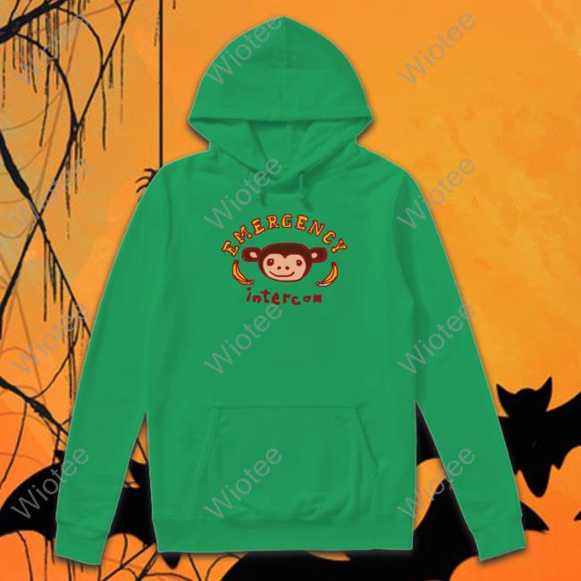 Monkey Shirts Emergency Intercom Monkey T-Shirt
