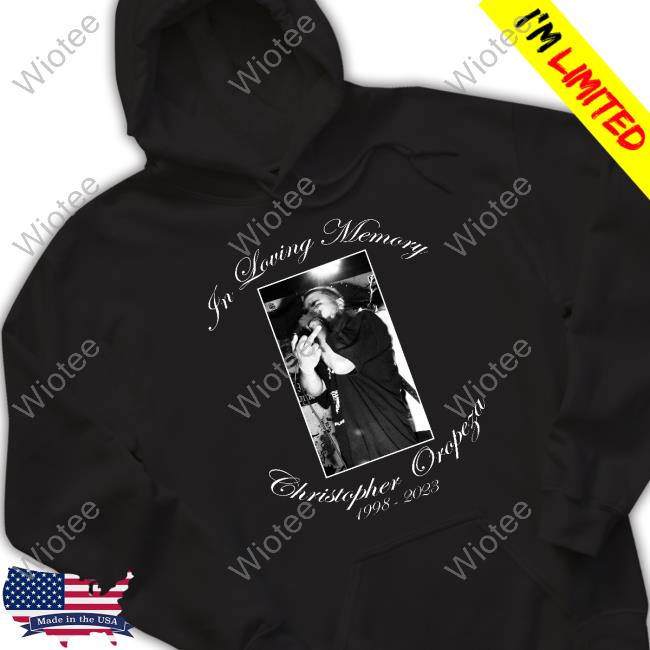 Outta Pocket Merch In Loving Memory Christopher Oropeza 1998-2023 Shirt