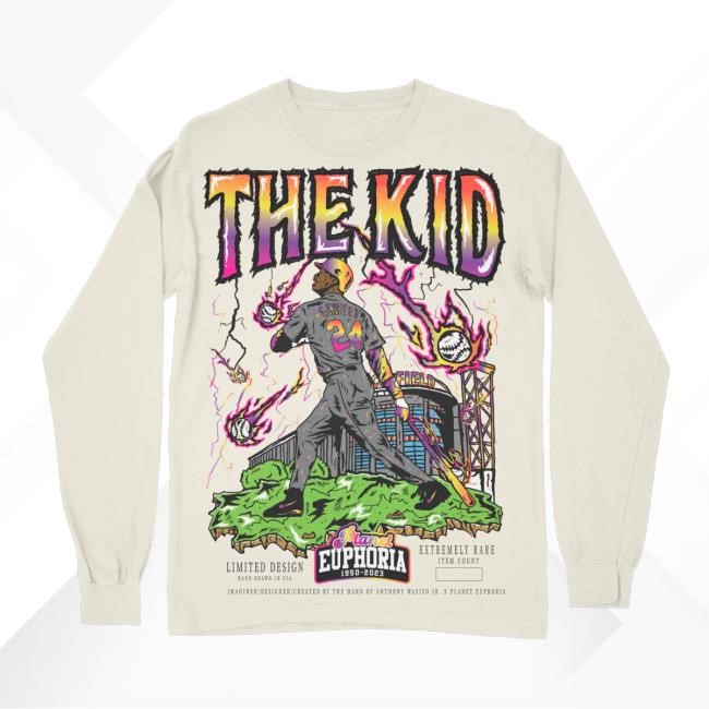 Planet Euphoria Merch Ken Griffey Rainbow Edition LS #/100 – Euphoria Shop