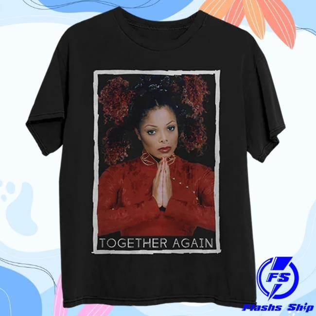 Janet Jackson Official Store Together Again 2023 Tee
