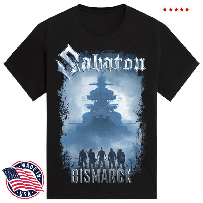 Official Sabaton Merch Store Sabaton Bismarck ‘Bound By Iron And Blood’ Popover Shirt Sabaton Shop