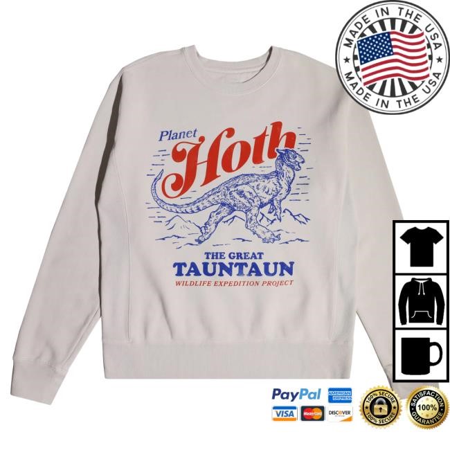 Official Heroes And Villains Store Star Wars Great Tauntaun of Hoth Crew Neck Sweatshirt