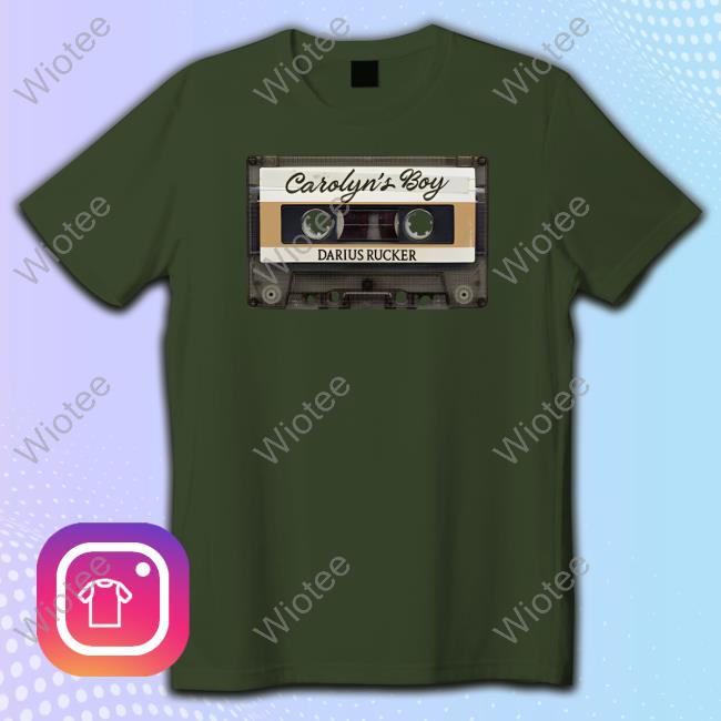 Official Darius Rucker Merch Carolyn's Boy Cassette Shirt