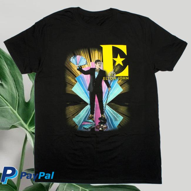 Elton John Merch Store Fan Tour New T Shirt
