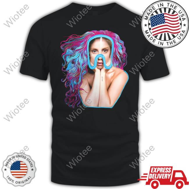 Official Lady Gaga Shop Artpop Marker Collage Mask Sweatshirt
